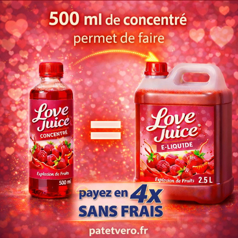 Concentré  Love Juice XXL
